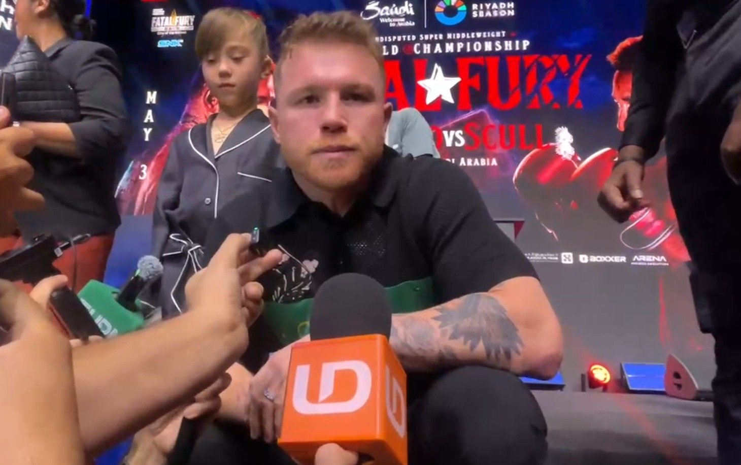 Saul Canelo Alvarez en Arabia Saudita