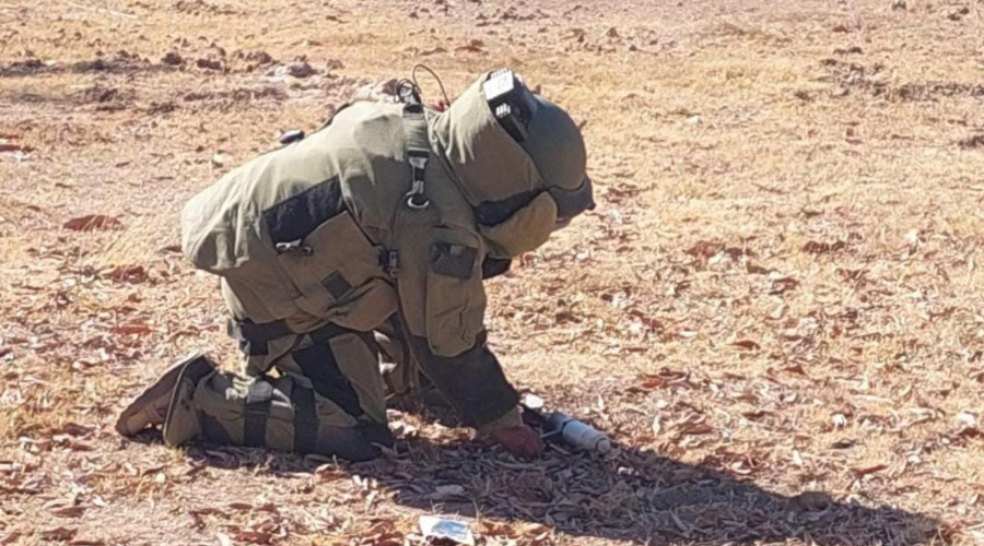 Fuerzas Armadas destruyen más de 20 explosivos improvisados.