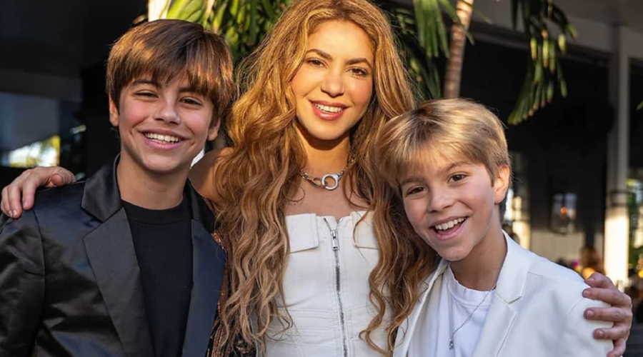milan sasha y shakira
