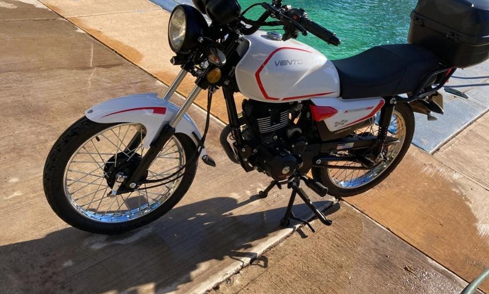 motocicleta robada