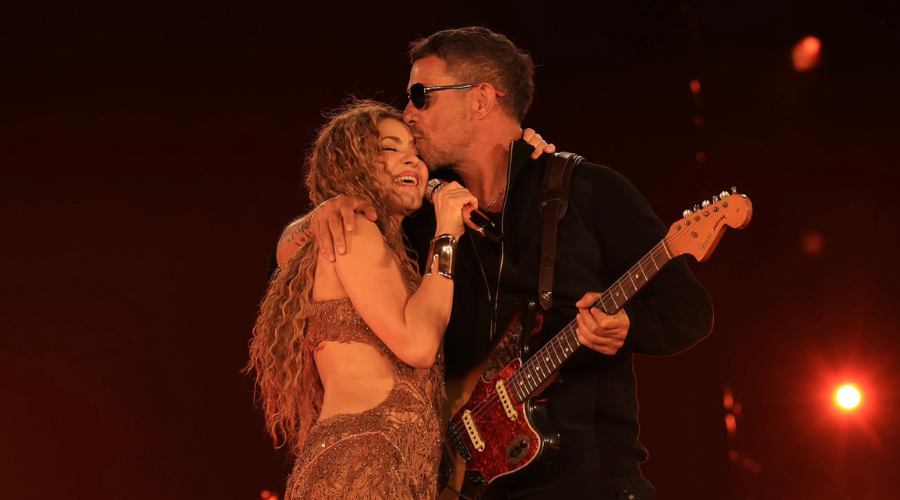 Shakira y Alejandro Sanz.