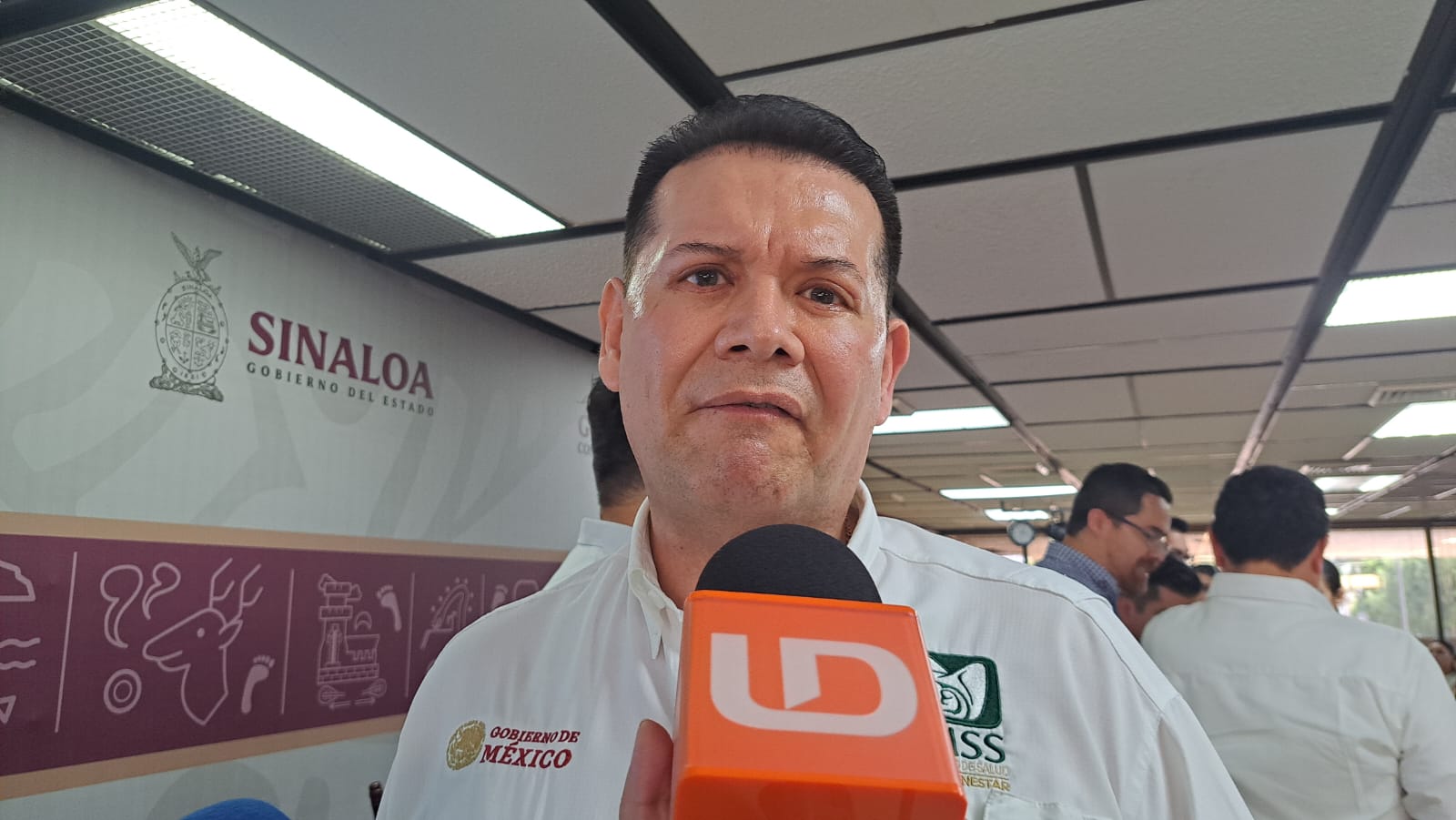 titular estatal de IMSS Bienestar en Sinaloa, Julio César Quintero Ledezma.