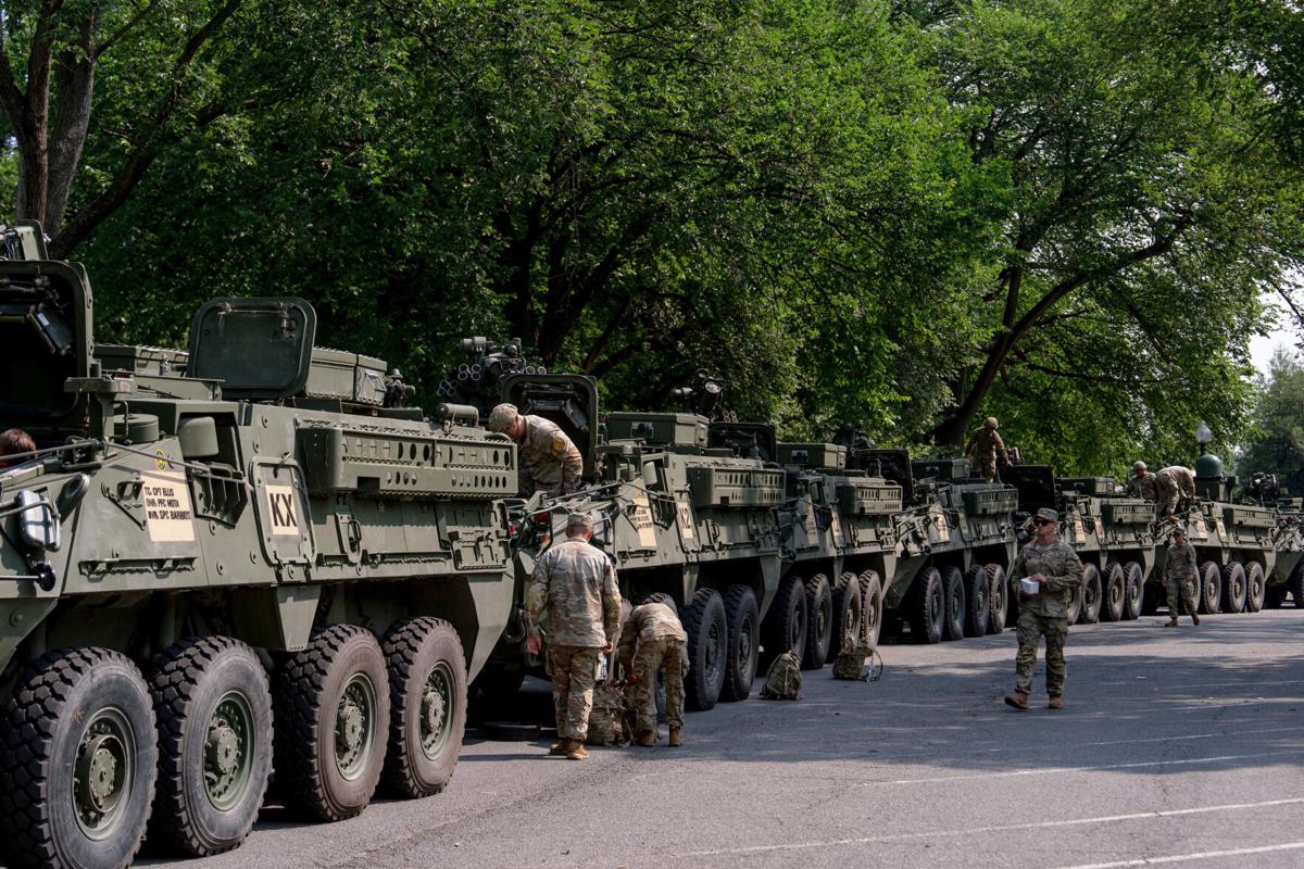 Militares en Washington