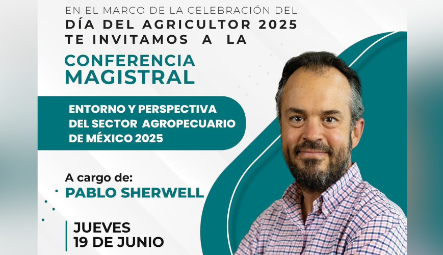 Pablo Sherwell dará una conferencia en el Día del Agricultor 2025