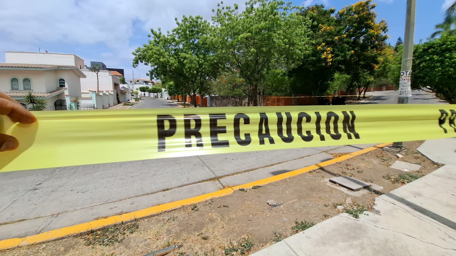 Abandonan el cadáver de un hombre asesinado