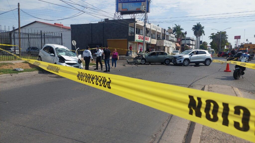 Accidente del fraccionamiento Jordán en Los Mochis, ahí una adulta mayor perdió la vida