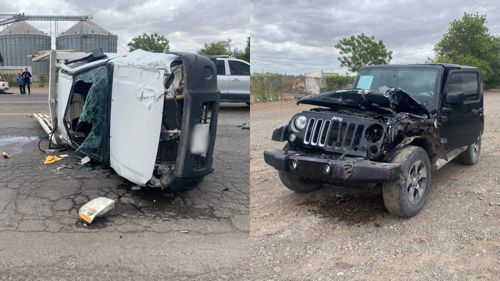 Accidente por la carretera México 15