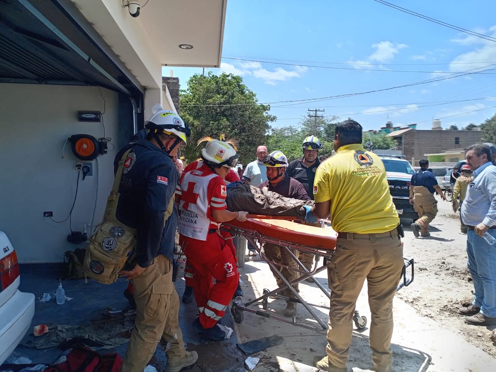 Trabajador resulta herido