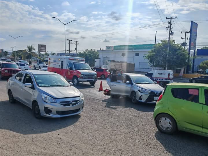 Se registran tres lesionados en dos accidentes alrededor de Mazatlán; dos de ellos son menores de edad