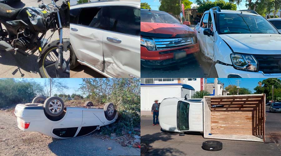 Accidentes viales en Los Mochis