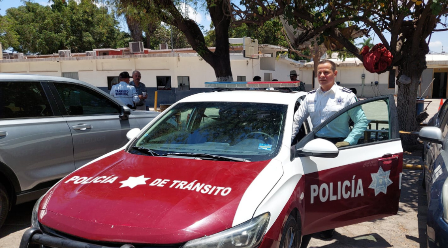 Raúl Valdez Ramírez, agente de tránsito de Ahome