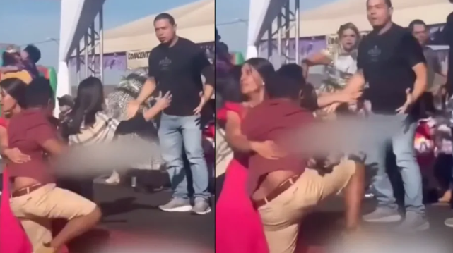 Indignación en Brasil: Hombre agrede a niño de apenas 4 años en presentación escolar: VIDEO