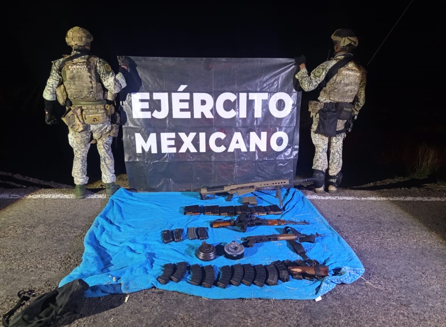 Aseguramiento Ejército Mexicano