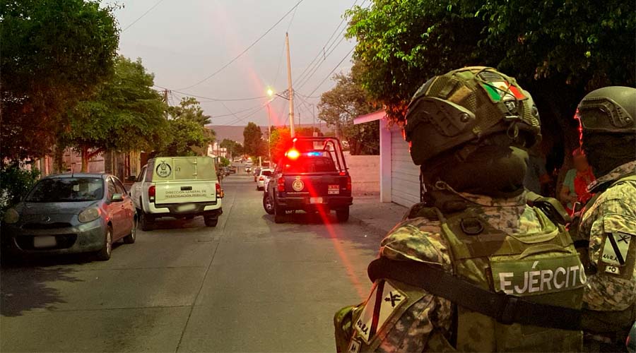 Elementos de Ejército Mexicano en Culiacán
