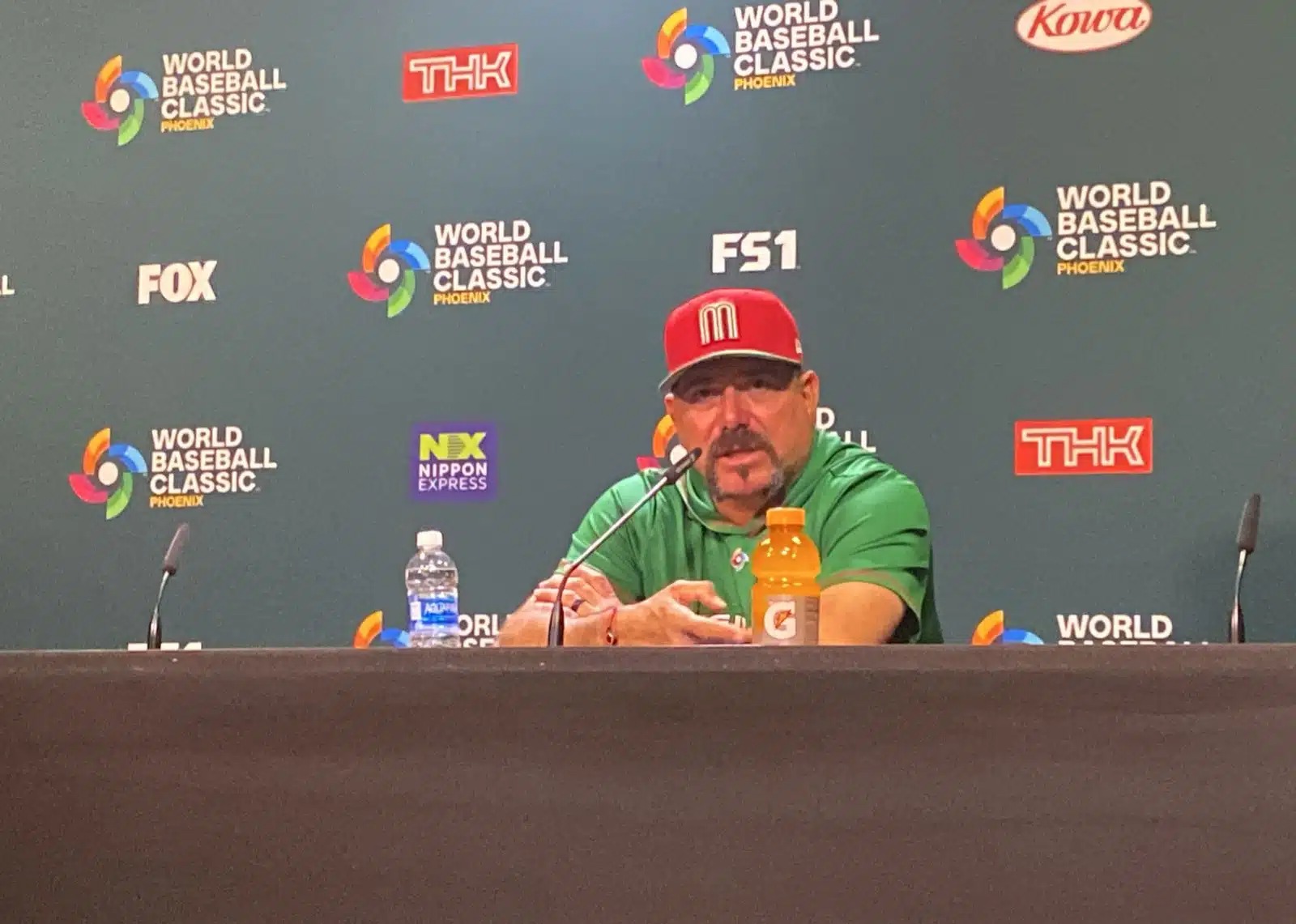 Benjamín Gil en el Clásico Mundial 2023 en Phoenix, Arizona