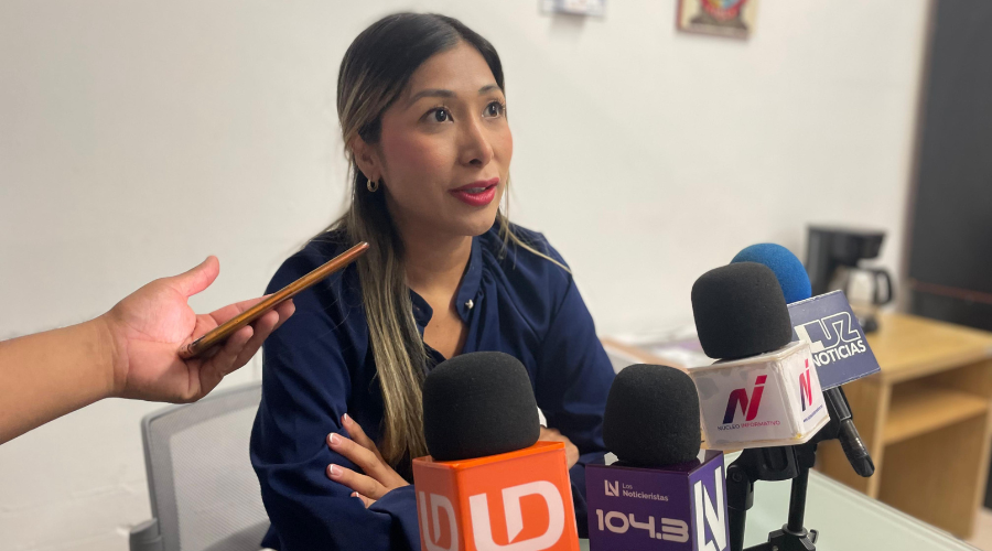 Briseida Lugo Rocha, encargada de despacho de Recaudación de Rentas en la Zona Norte
