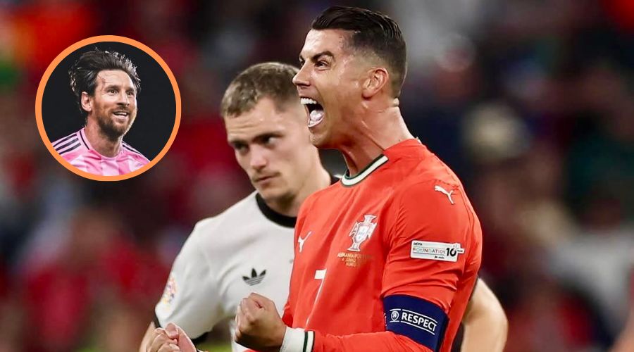 Ronaldo no cierra la puerta a jugar junto a Lionel Messi
