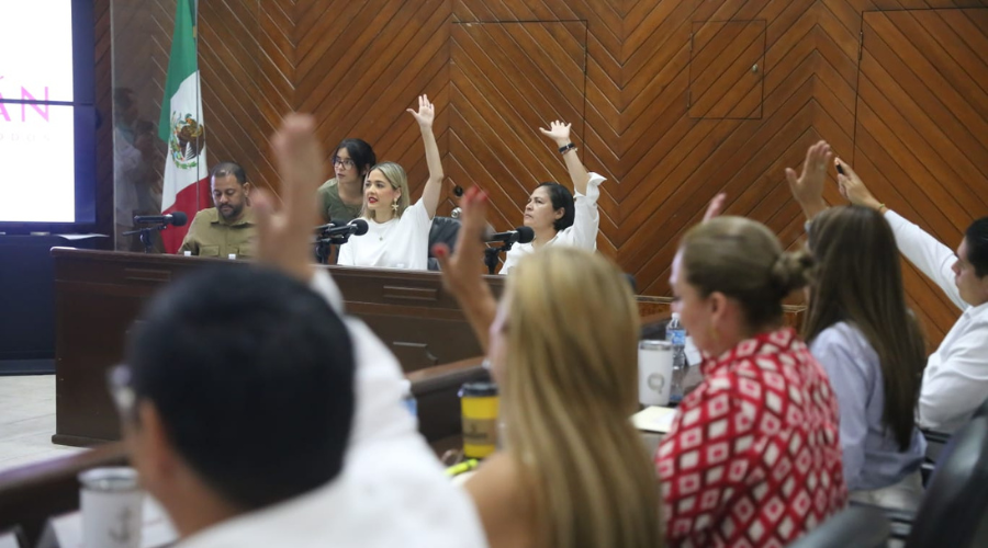 Sesión ordinaria de cabildo del Gobierno de Mazatlán