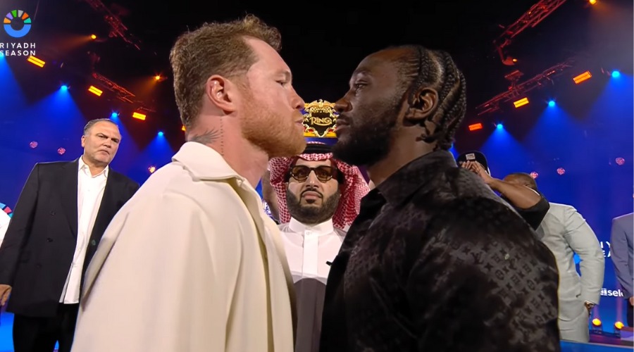 Saúl Álvarez y Terence Crawford