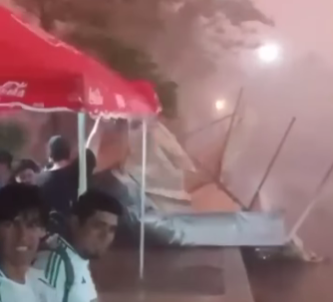 Se viraliza video de tormenta severa en Tequila, Jalisco