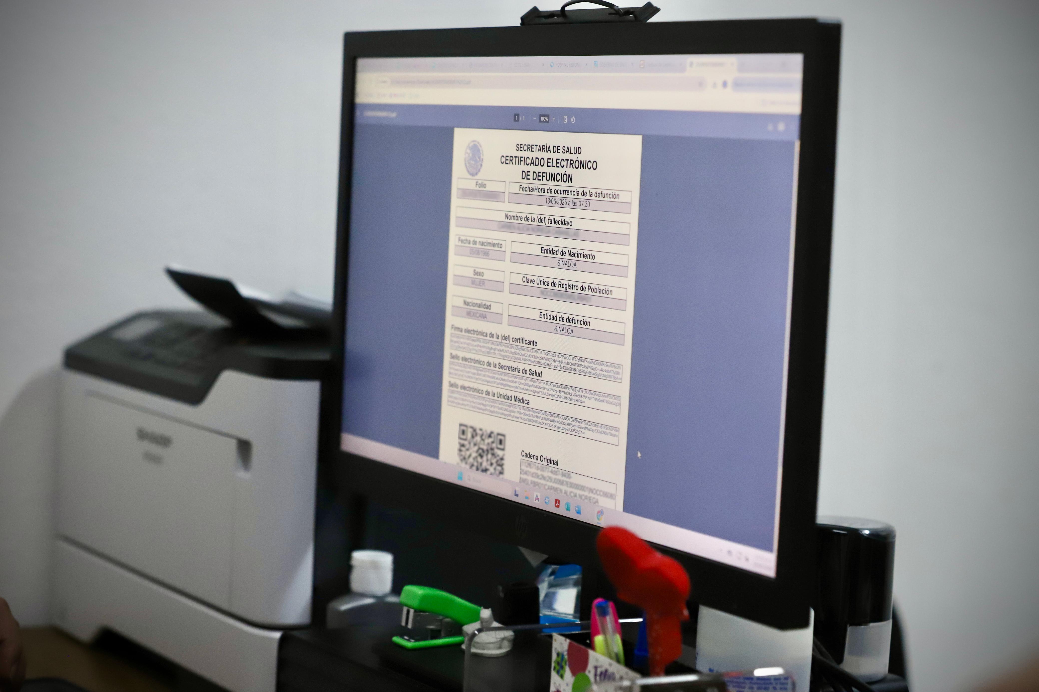 Ya se puede tramita el Certificado de Defunción de manera electrónica