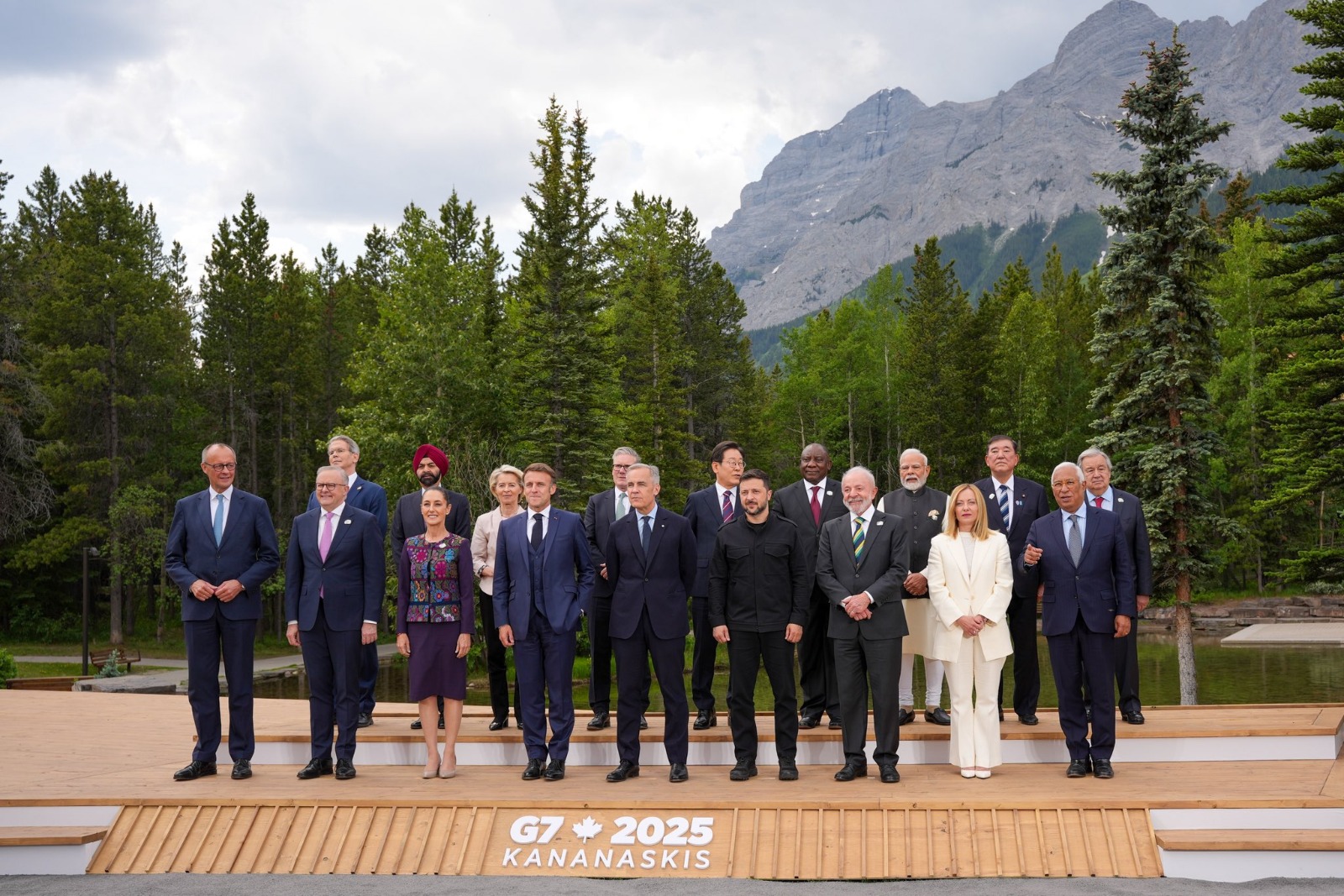 Claudia Sheinbaum en Cumbre del G7