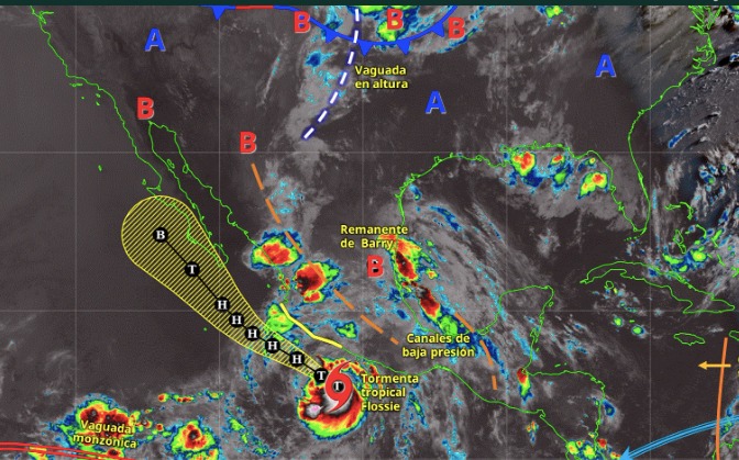 Pronóstico del clima para México el 30 de junio de 2025.