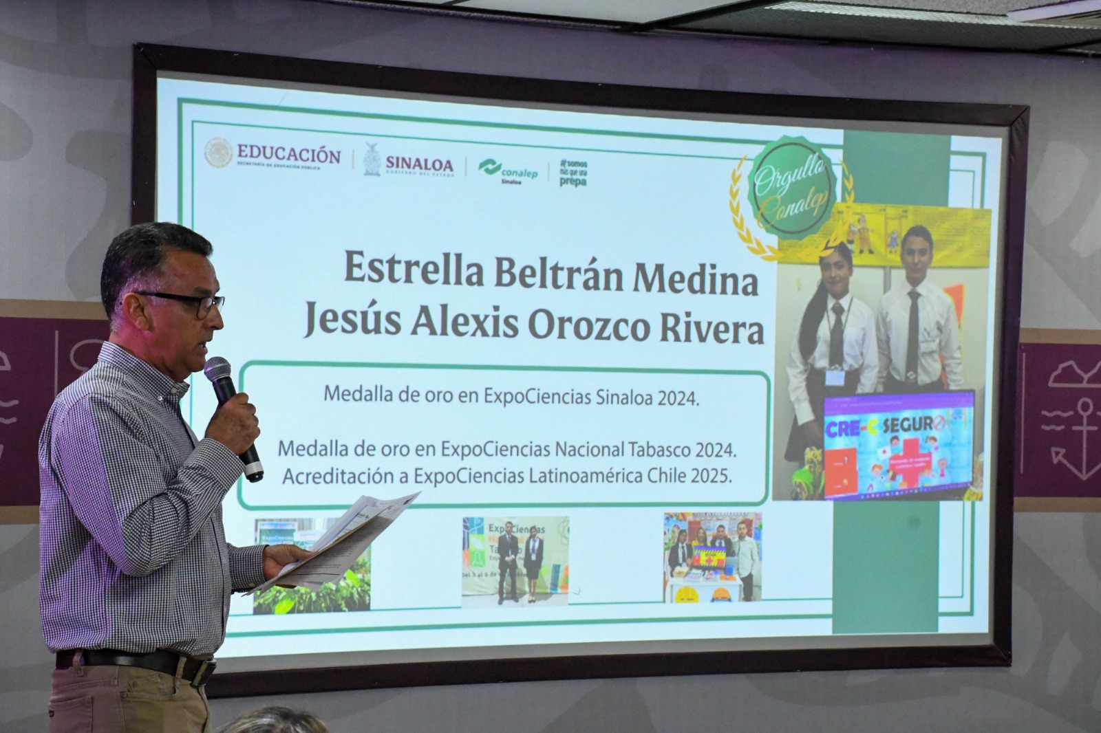 Conalep reconoce a alumnos de Sinaloa