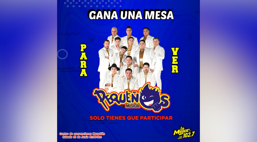 Participa en la rifa para disfrutar el show de Pequeños Musical