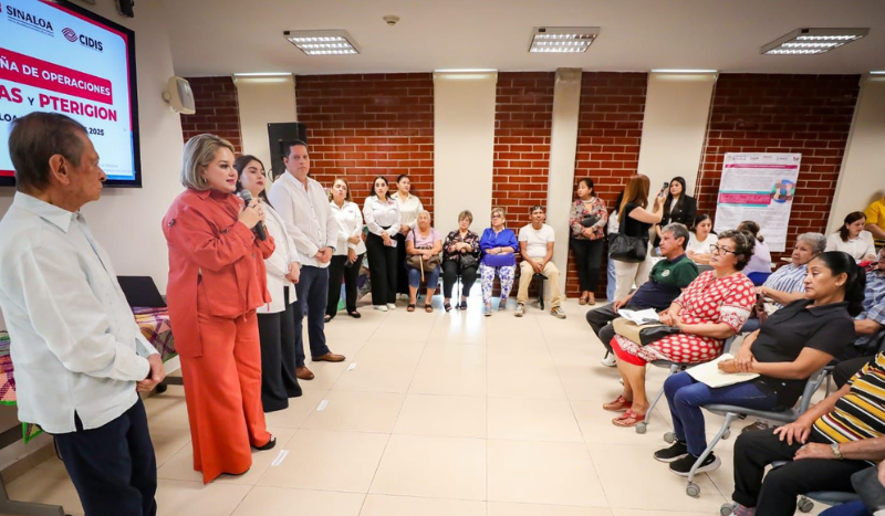 DIF Sinaloa atenderá a adulto mayores que padecen de cataratas y pterigion