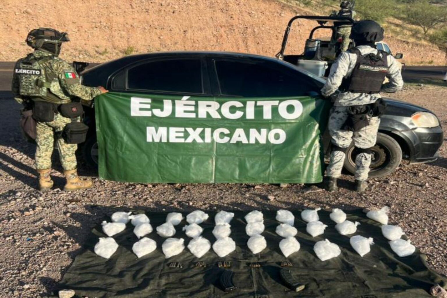 Decomisan droga, armas y combustible robado en seis estados