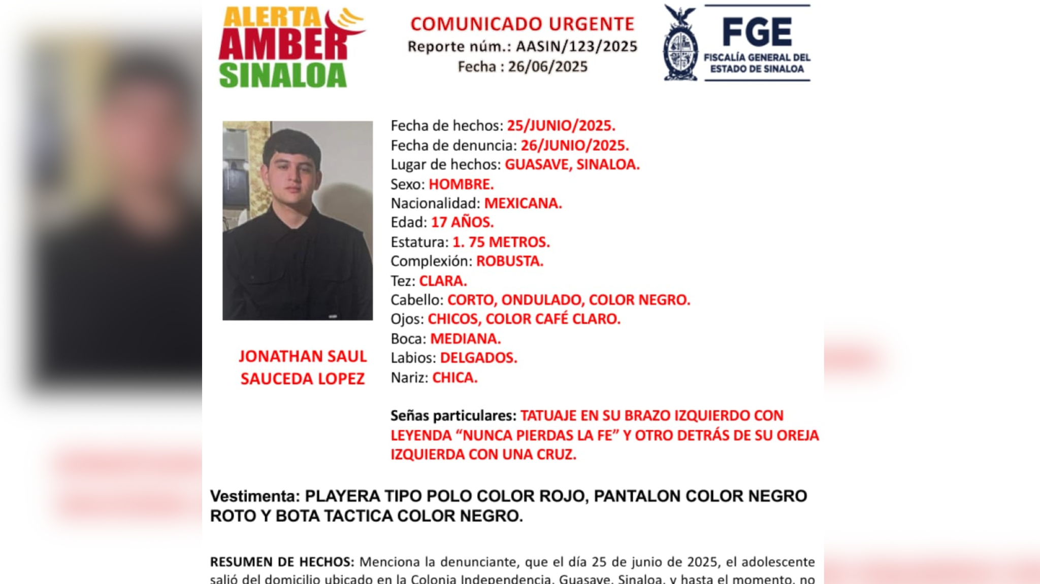 Desapariciones en Guasave suelen ser malentendidos