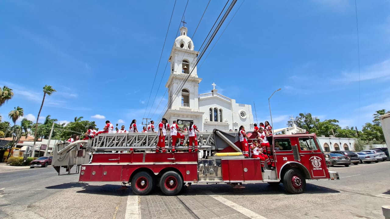 Celebración del Día del Socorrista por parte de Cruz Roja de Los Mochis.