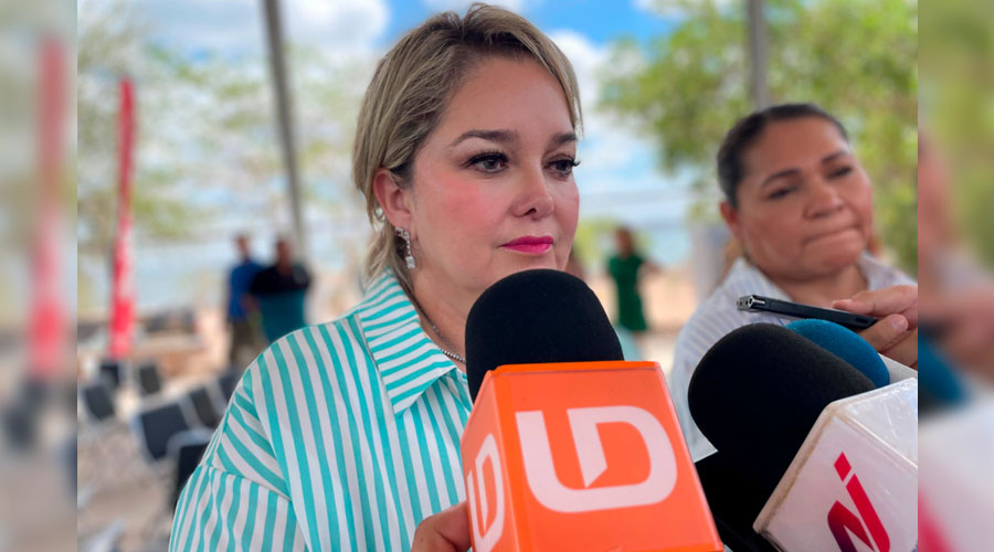 La presidenta del DIF Sinaloa, Eneyda Rocha Ruiz