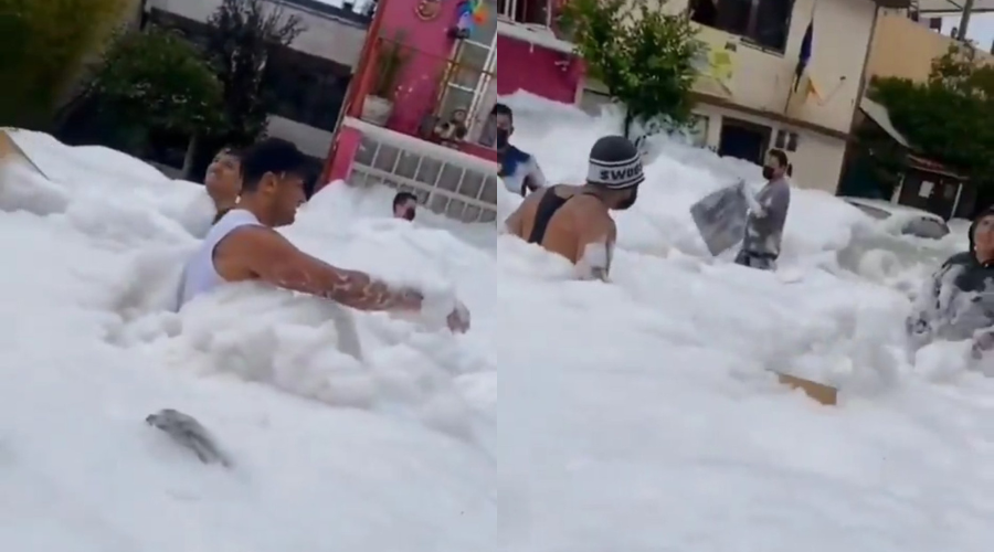 Espuma en Naucalpan