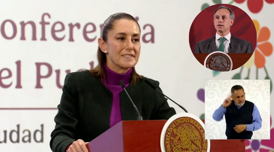 Claudia Sheinbaum Pardo y Hugo López-Gatell