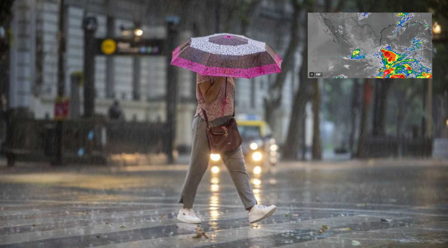 Alertas por lluvias en México