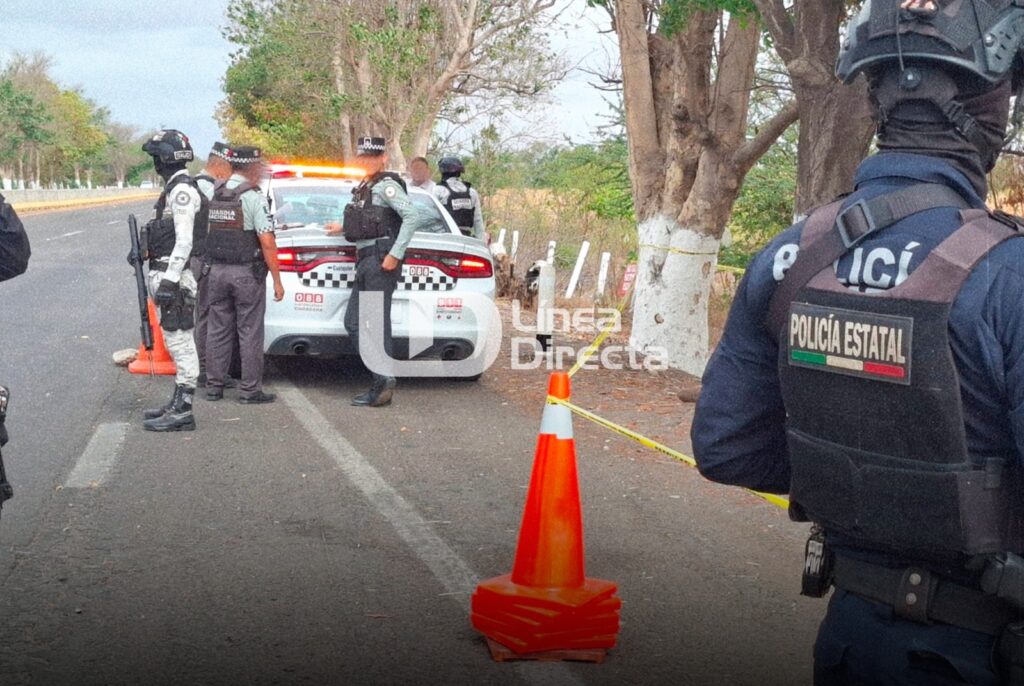 Elementos de seguridad en el lugar de los hechos