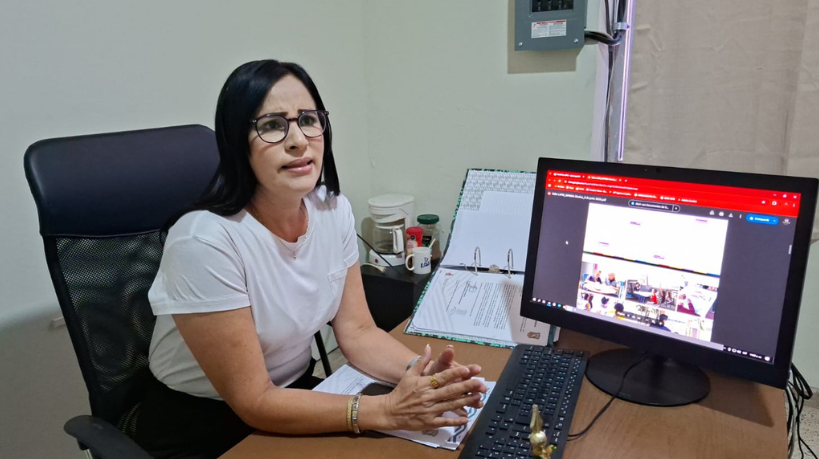 Elida Valentina Durán Miranda, titular de Sipinna en Salvador Alvarado