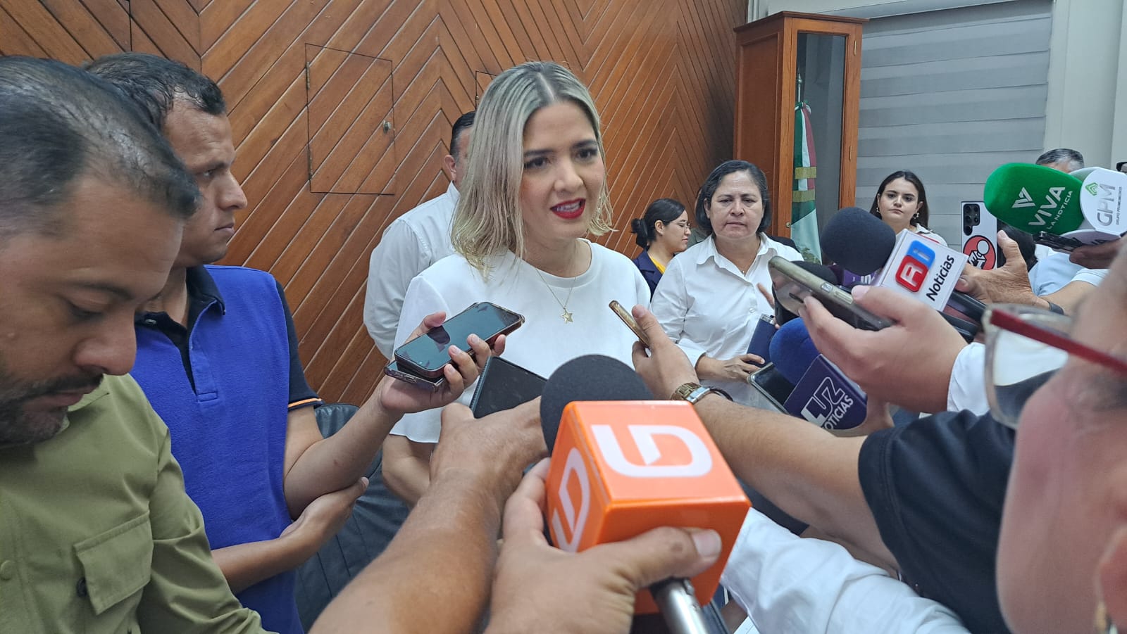 Estrella Palacios Domínguez, alcaldesa de Mazatlán.