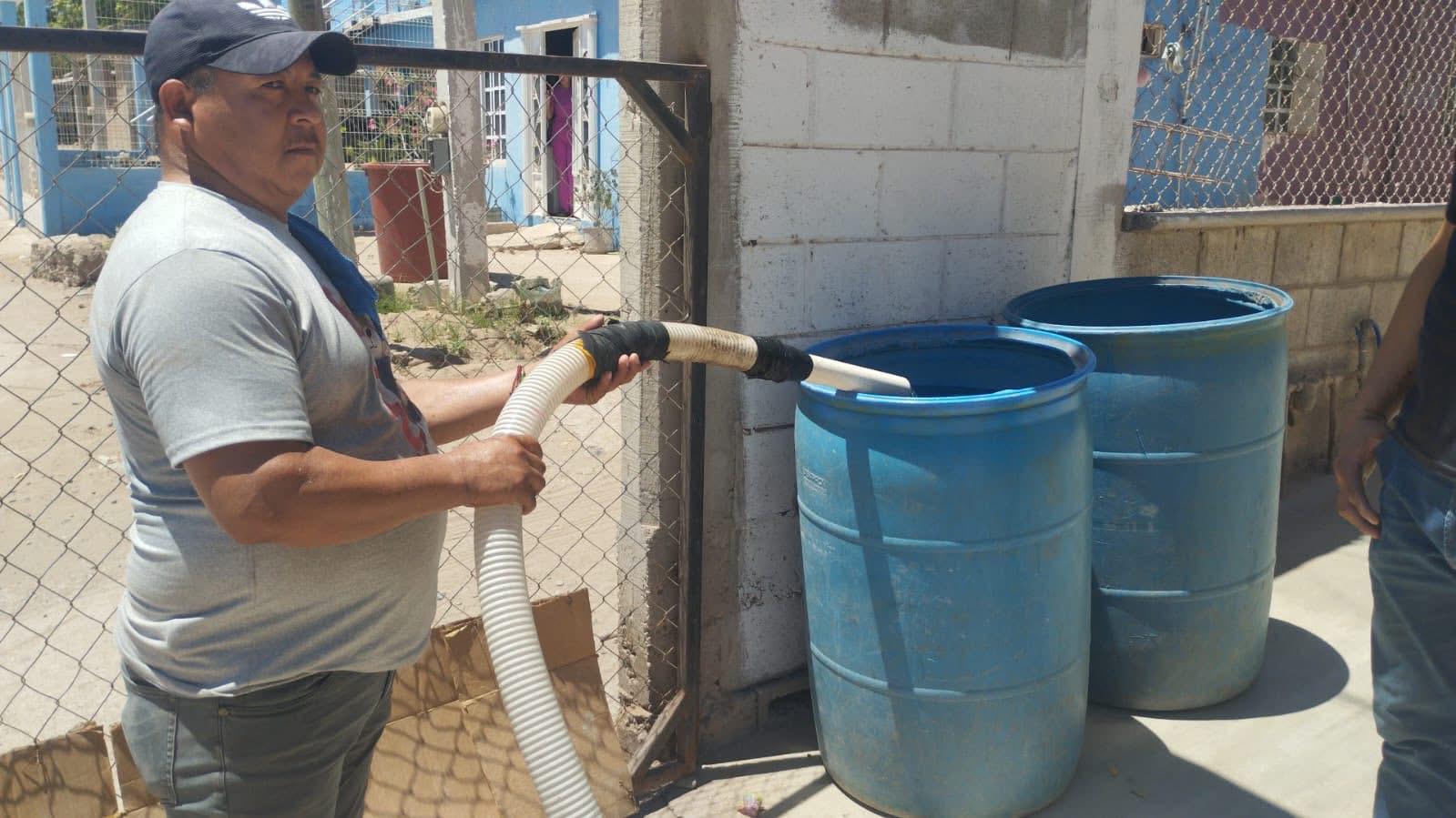 El tema de la falta de agua potable en el campo pesquero El Colorado, ya se solucionó.