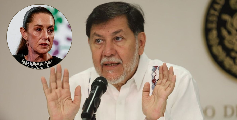 Tras confrontación de Fernández Noroña con senador de EU, Sheinbaum hace un llamado a la serenidad