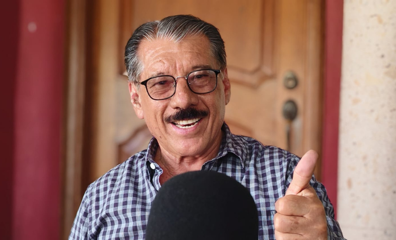 Fernando García, dirigente del Partido del Trabajo (PT) en Sinaloa