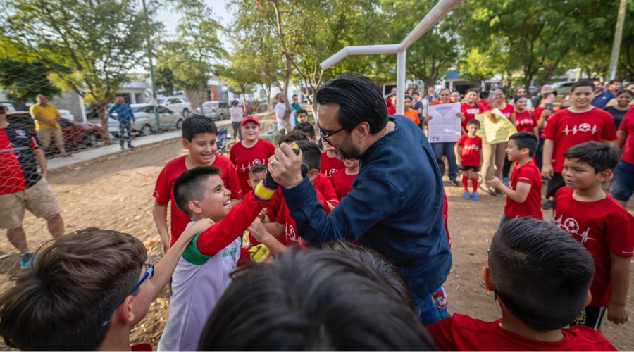 El alcalde de Culiacán promete mejoras en las áreas comunes deportivas de la ciudad