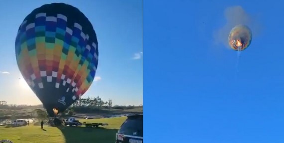 Piloto sobreviviente del accidente en Brasil revela qué pudo causar incendio del globo aerostático