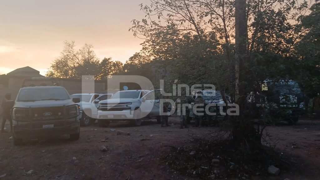 Gobierno Federal confirma aseguramiento de campamento y seis vehículos en El Pozo, Culiacán