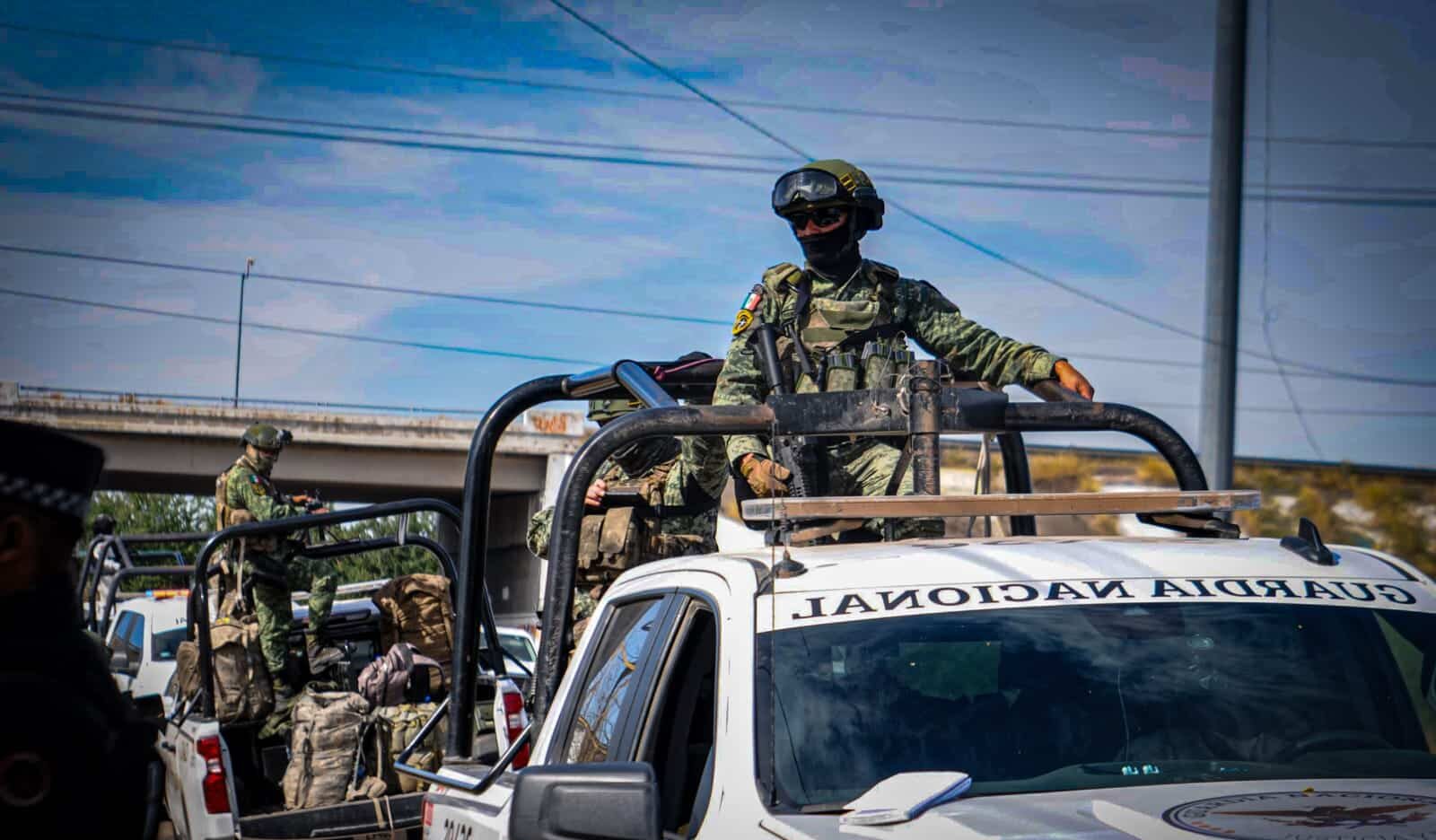 Elementos de la Guardia Nacional.