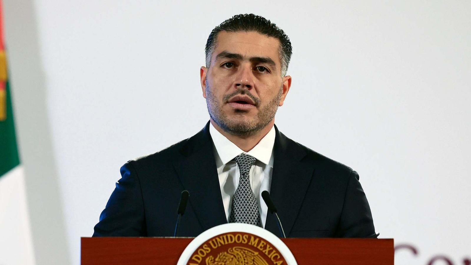 Omar García Harfuch, titular de la Secretaría de Seguridad y Protección Ciudadana del Gobierno de México.
