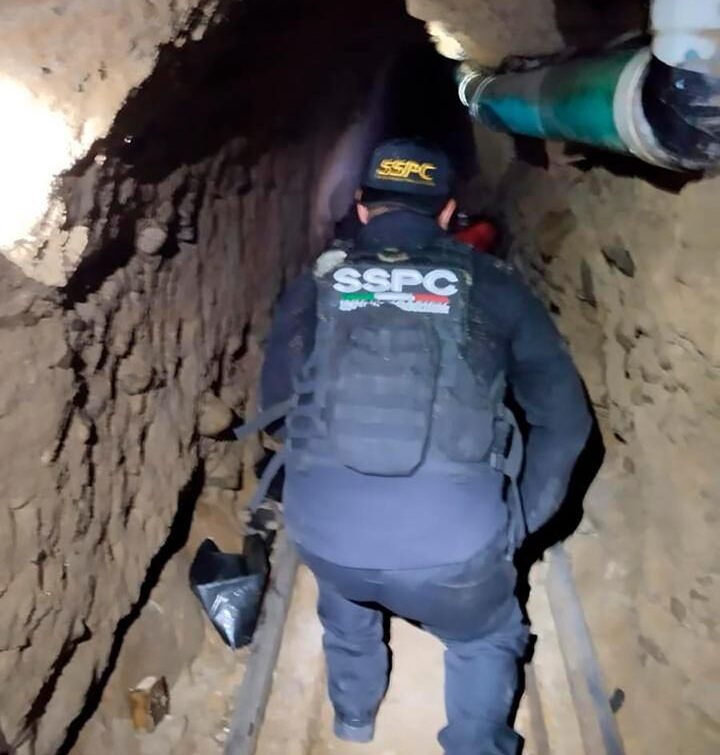 Narcotunel encontrado en Tijuana