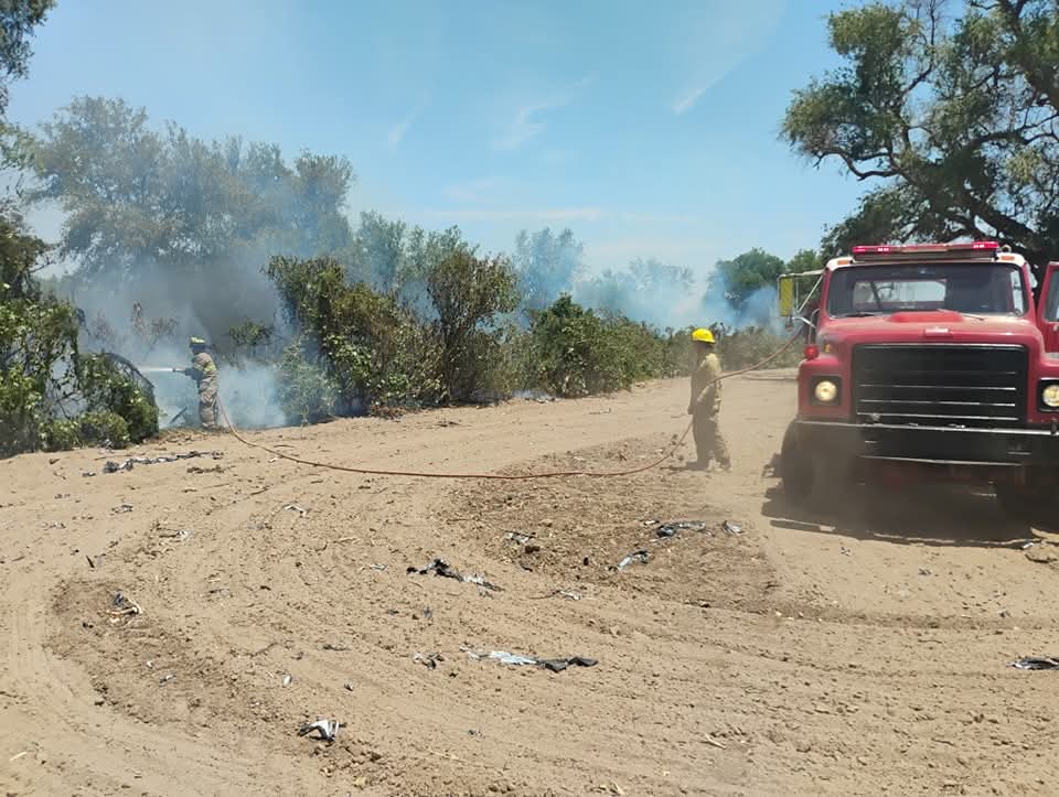 Incendios se disparan 80 % en Guasave